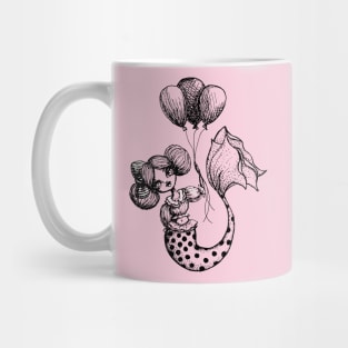 Mermaid Sketches Series: Carnival Mermaid Mug